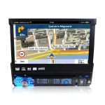 1 Din Car Dvd Player Universal Gps Navigation System - 1