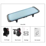 Зеркала с видеорегистратор L1012 / 2 кам. (9.66″) - 4