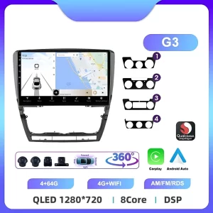 Штатная магнитола G3 4/64 360° камера