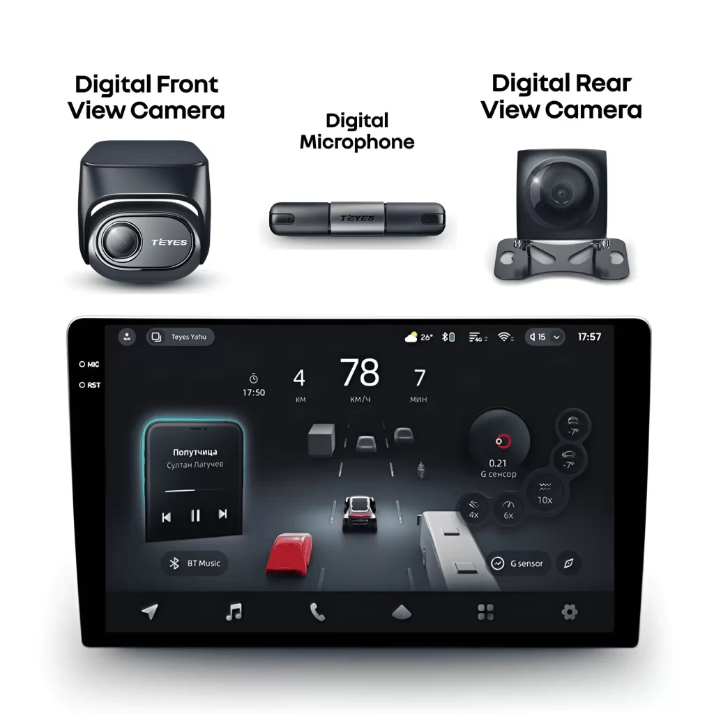ШТАТНАЯ МАГНИТОЛА Teyes CC4 PRO 2k 12/256